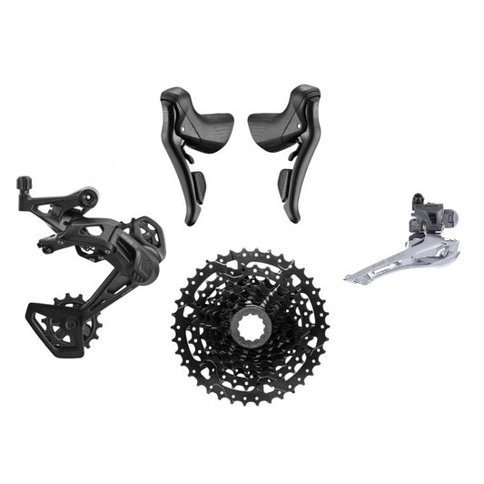 Πακέτο MICROSHIFT Sword Μαύρο 2x9v