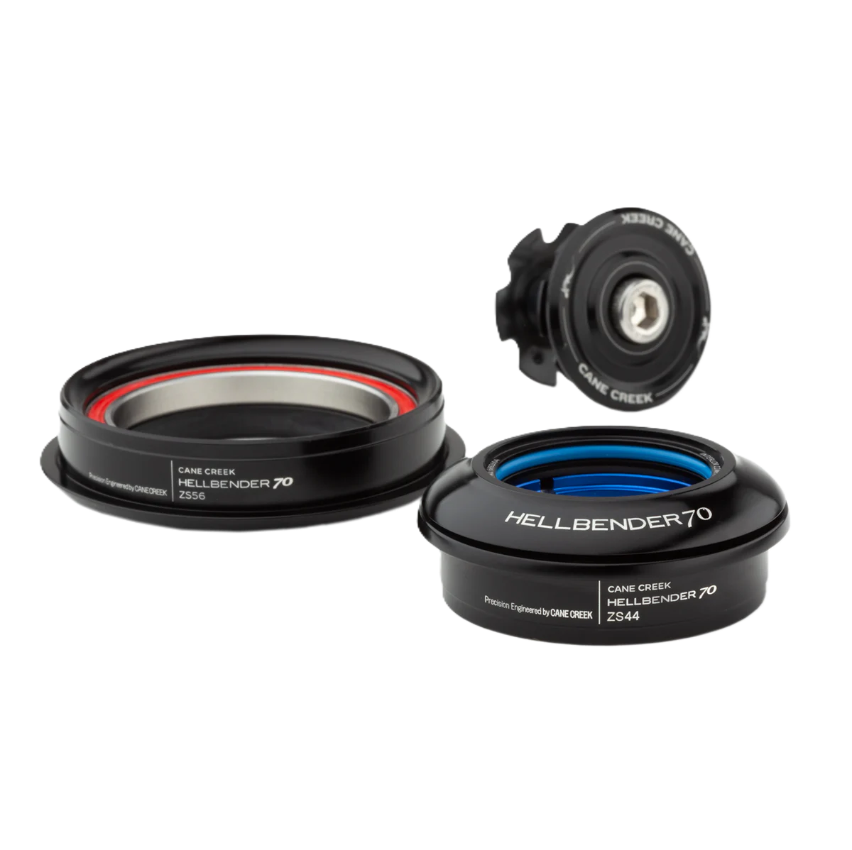 Σετ Τιμονιού Ημι-Ενσωματωμένο CANE CREEK HELLBLENDER 70 1"1/8 ZS44/ZS56 Μαύρο