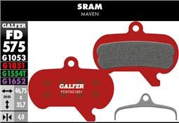 Brake Pads Semi-metallic GALFER ADVANCED Sram Maven