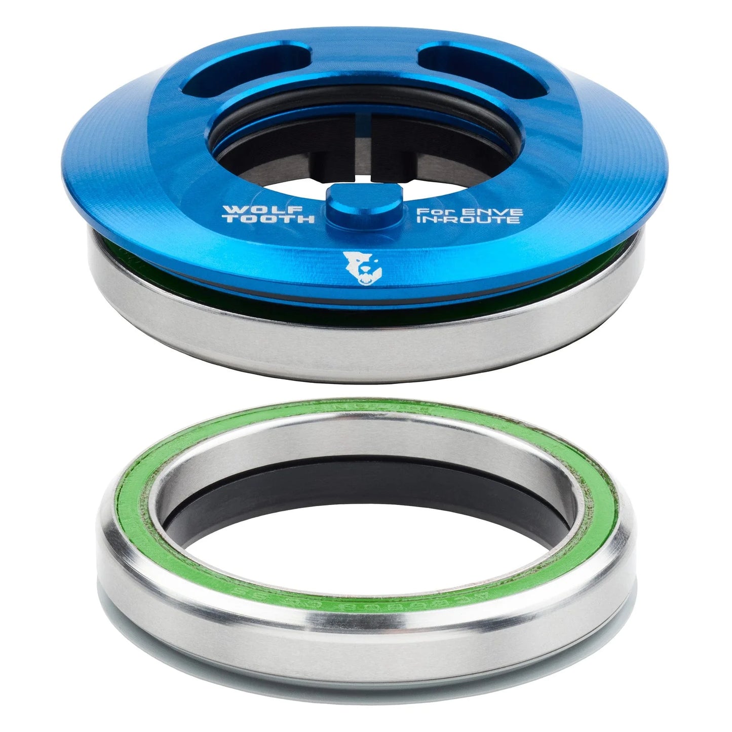 WOLF TOOTH PREMIUM AERO IS52 EN-Route Blue Integrated Headset