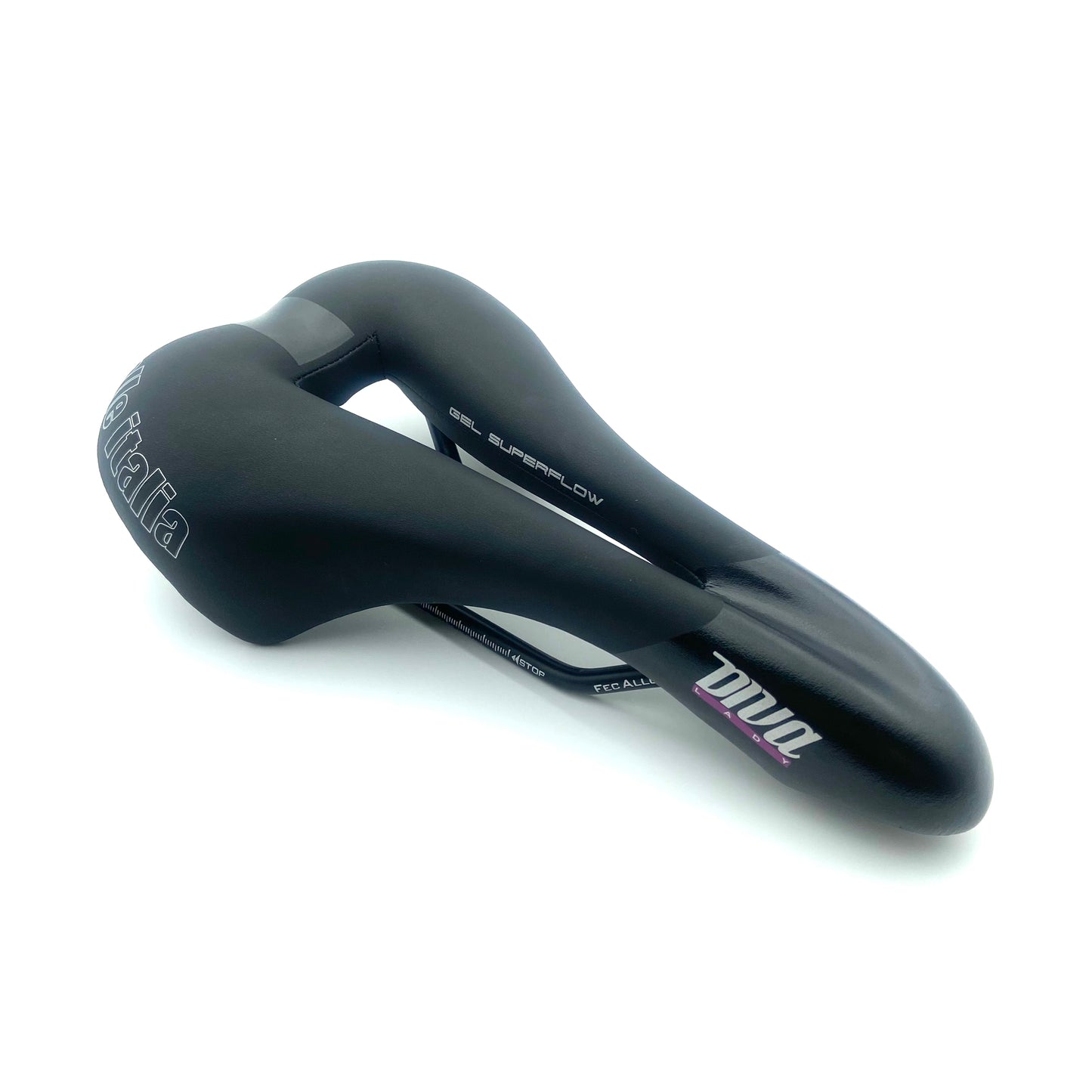 Saddle SELLE ITALIA DIVA GEL SUPERFLOW L Femme Rails Fec