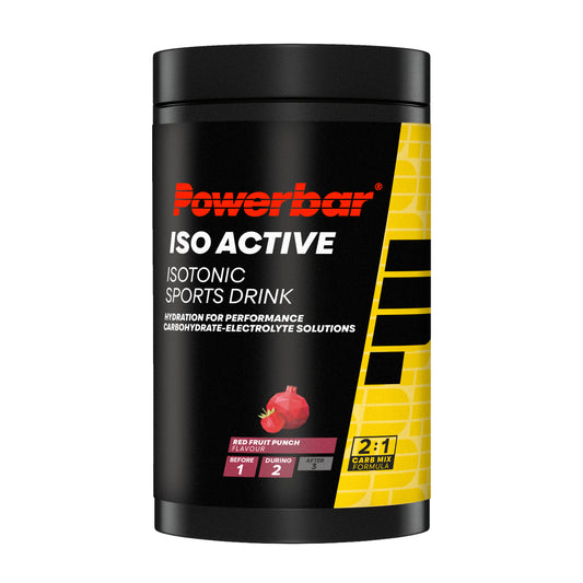 Ενεργειακό ποτό POWERBAR ISOACTIVE (600 g) Κόκκινα φρούτα