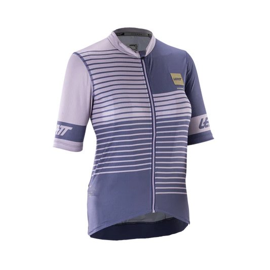 Γυναικείο LEATT MTB ENDURANCE 3.0 Short Sleeve Jersey Μωβ
