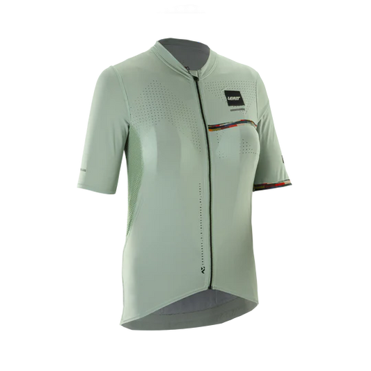 Γυναικείο LEATT MTB ENDURANCE 5.0 CARGO Short Sleeve Jersey Πράσινο