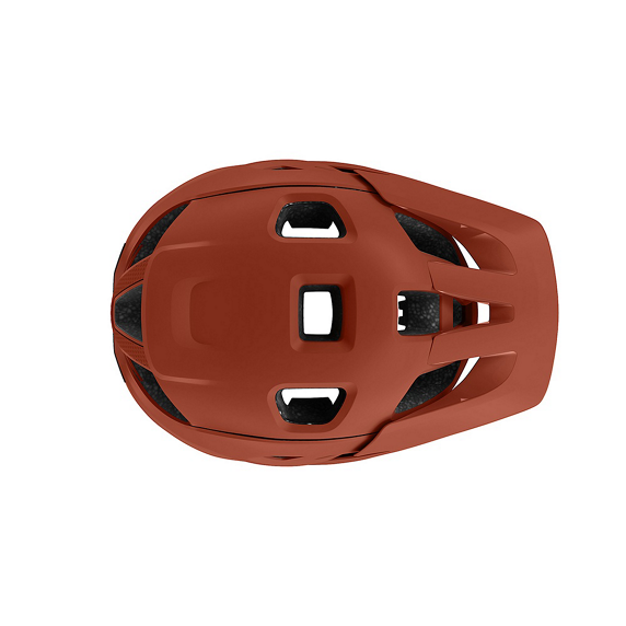 MTB helmet LAZER JACKAL KINETICORE Orange Rust