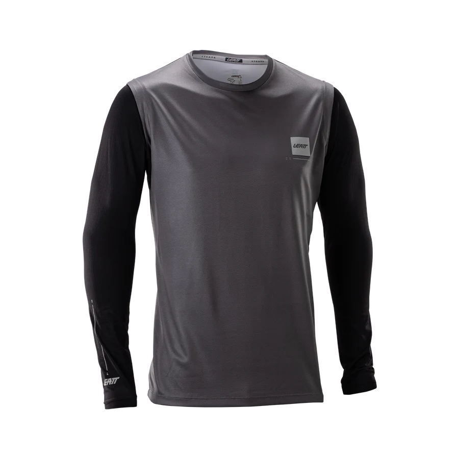 LEATT MTB Gravity 2.0 Long Sleeve Jersey Μαύρο/Γκρι