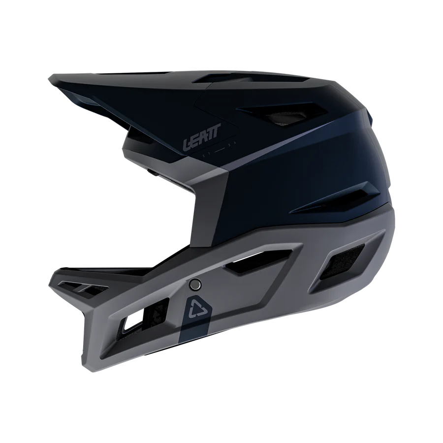 MTB Helmet LEATT GRAVITY 4.0 STEALTH Black/Grey