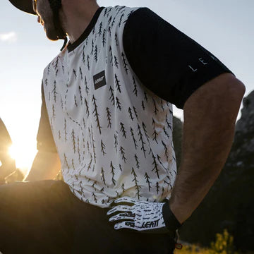 LEATT MTB Trail 3.0 Κοντομάνικο Jersey Λευκό
