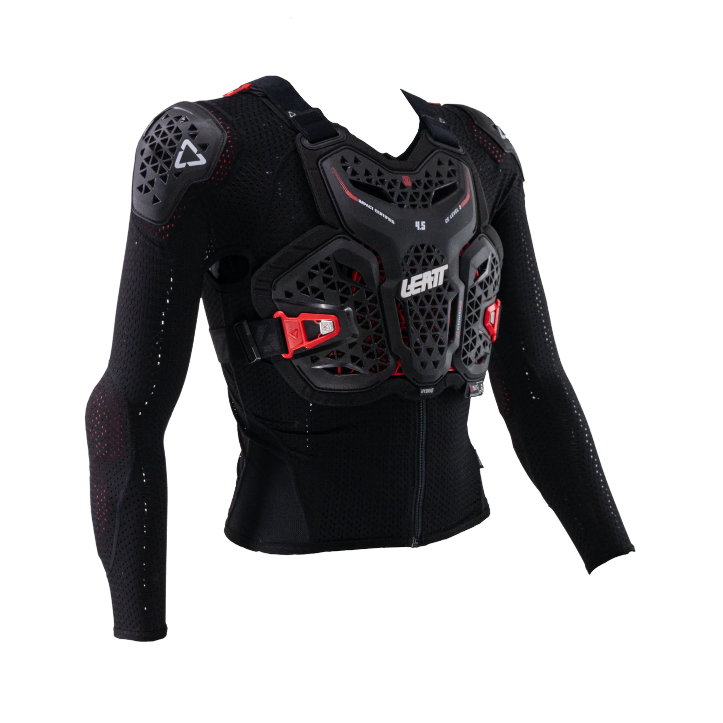 Protective Vest LEATT 4.5 HYBRID Junior Black