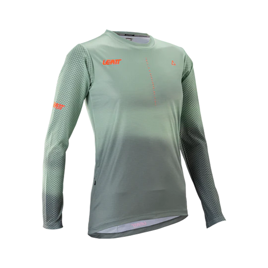 Γυναικείο LEATT MTB Trail 3.0 Long Sleeve Jersey Πράσινο