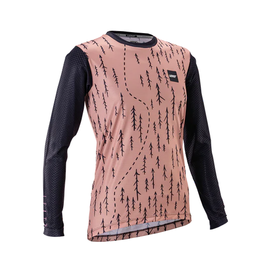 Women's LEATT MTB TRAIL 3.0 Long Sleeve Jersey Pink
