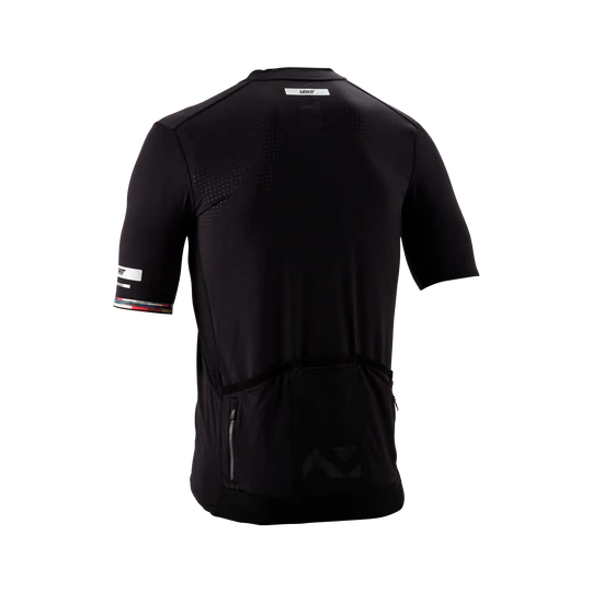 LEATT MTB ENDURANCE 5.0 CARGO Κοντομάνικο Jersey Μαύρο