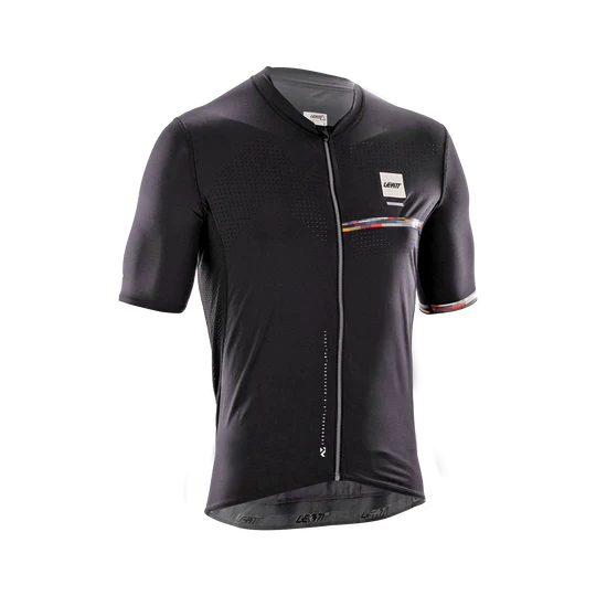 LEATT MTB ENDURANCE 5.0 CARGO Κοντομάνικο Jersey Μαύρο
