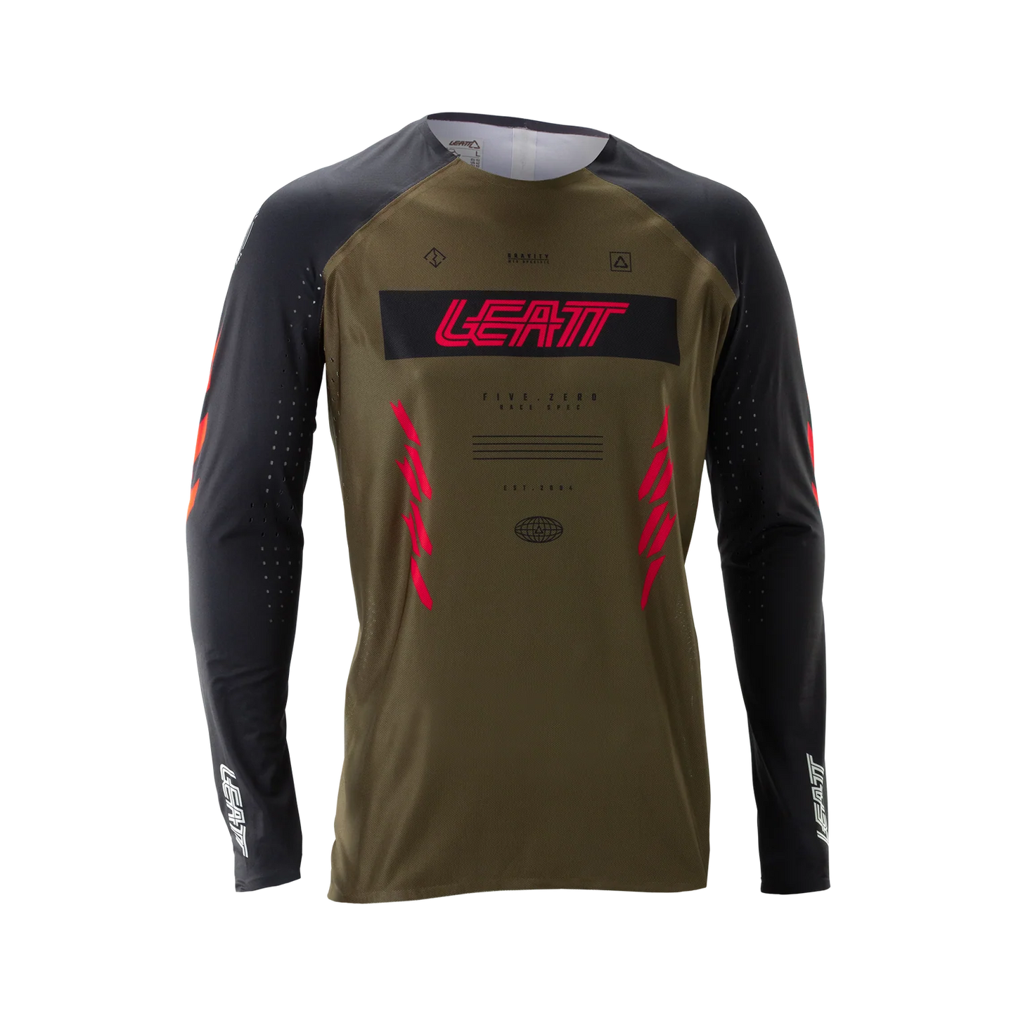 LEATT MTB GRAVITY 5.0 Μακρυμάνικο καφέ Jersey
