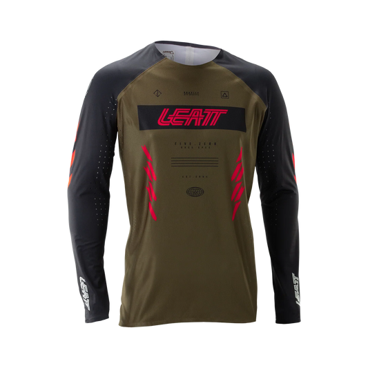 LEATT MTB GRAVITY 5.0 Μακρυμάνικο καφέ Jersey