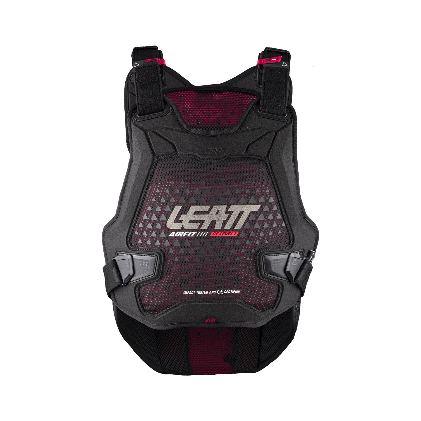 LEATT 3DFAIRFIT LITE EVO Protective Bib Black
