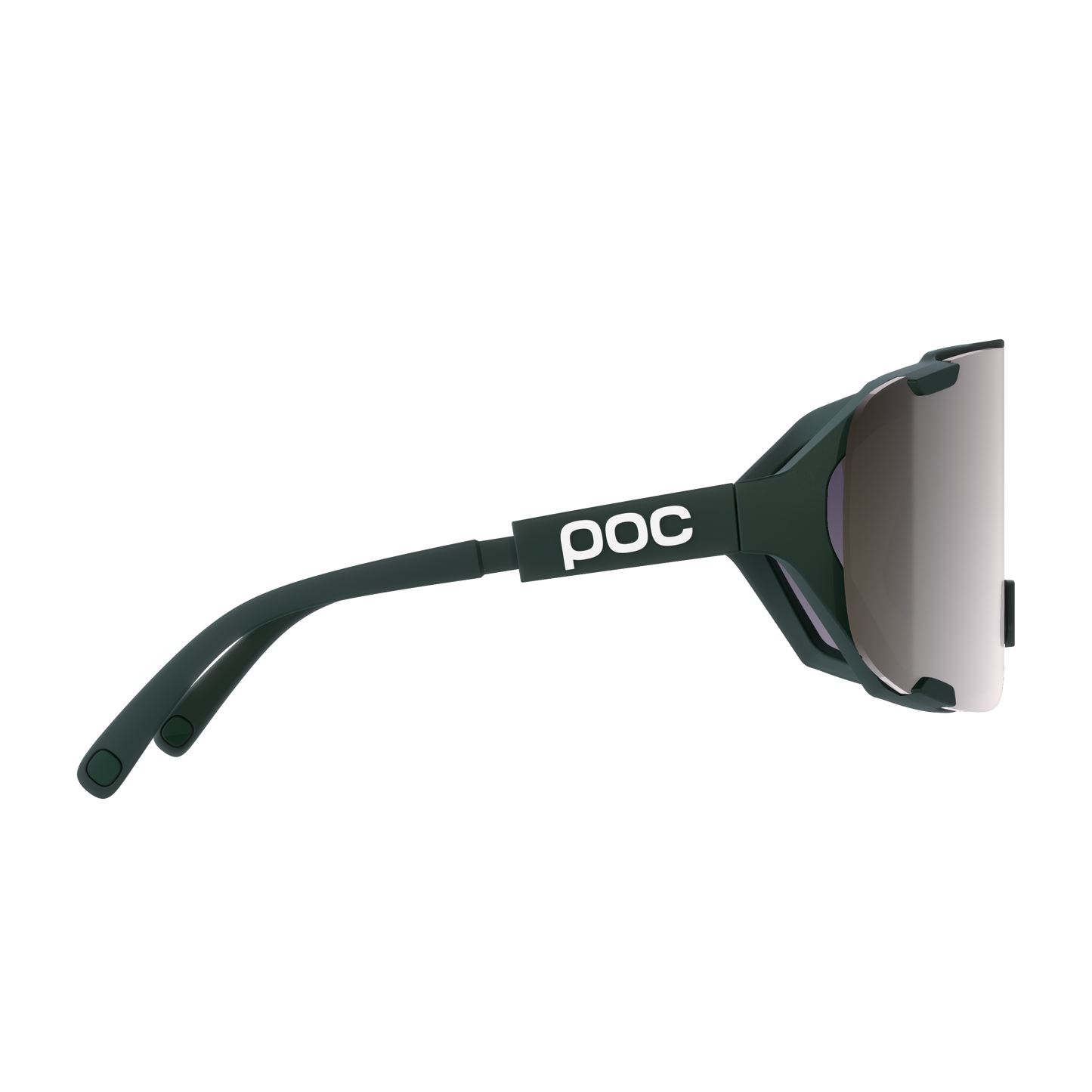 POC DEVOUR MID Χακί γυαλιά Clarity Road / Sunny Silver φακός
