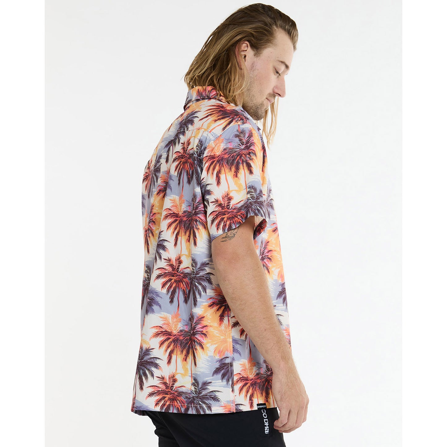 Technqiue DHARCO TECH PARTY EL CAMINO Shirt Orange/Blue