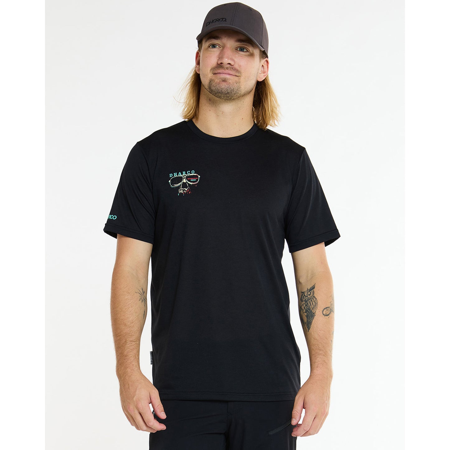 DHARCO EDDIE Κοντομάνικο TECH TEE Jersey Μαύρο