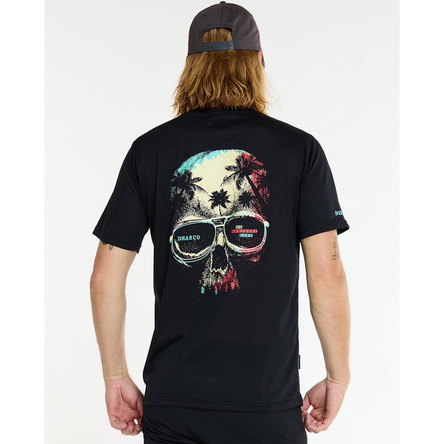 DHARCO EDDIE Κοντομάνικο TECH TEE Jersey Μαύρο