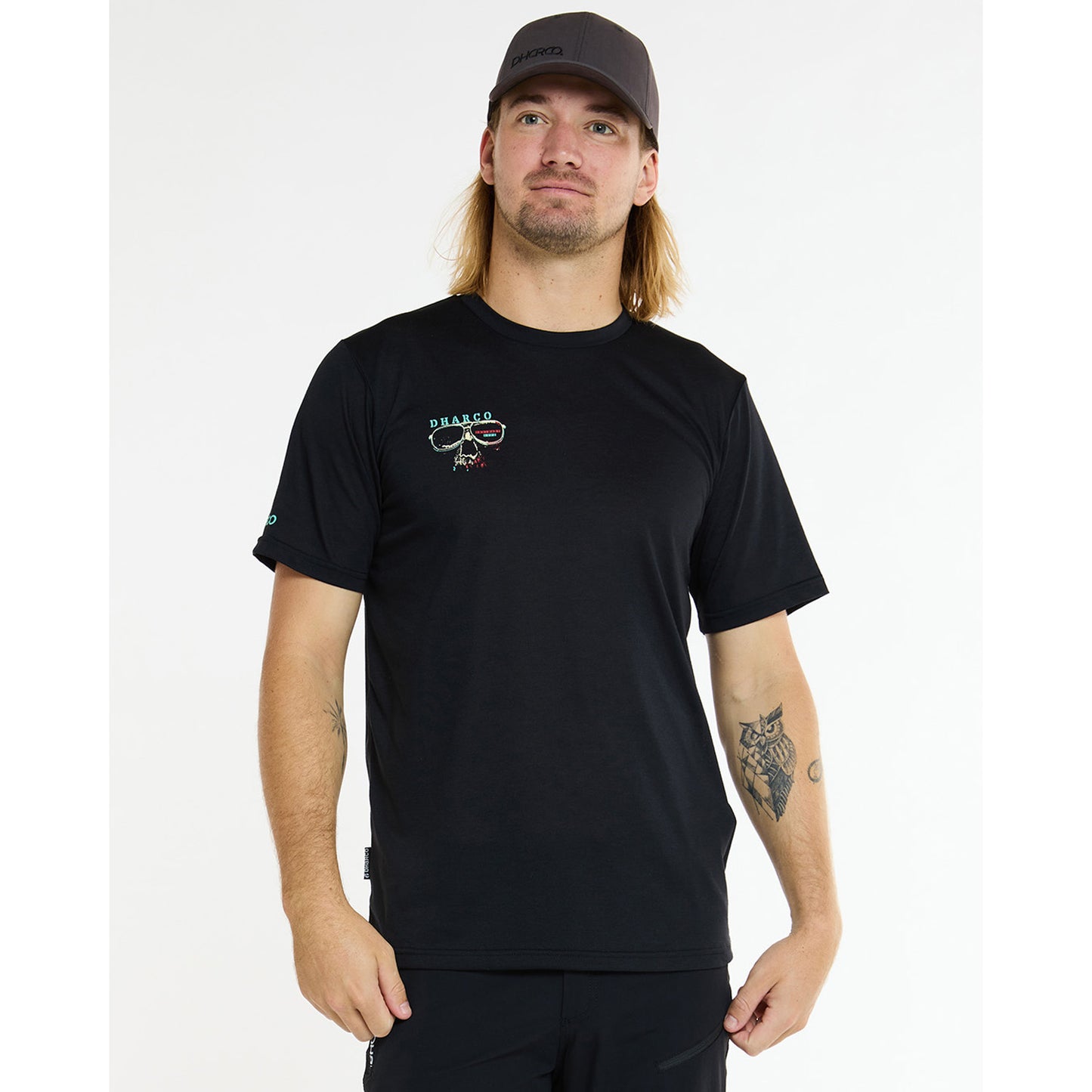 DHARCO EDDIE Κοντομάνικο TECH TEE Jersey Μαύρο