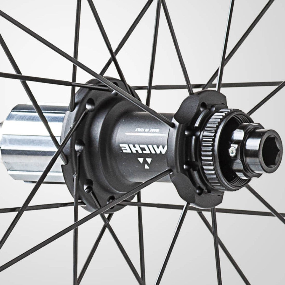 Pair of MICHE SYNTIUM WP DX WR DISC Tubeless Ready Wheels (Center Lock)