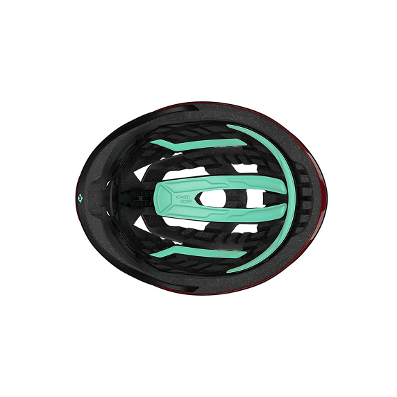 Κράνος δρόμου LAZER Z1 KINETICORE Κόκκινο μεταλλικό