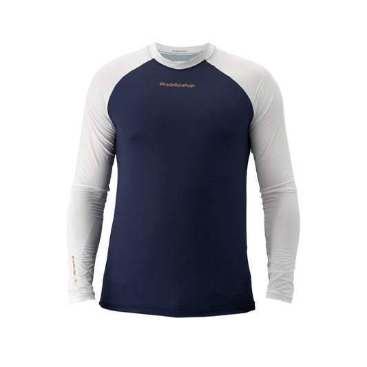 PROBIKESHOP FREERIDE Μακρυμάνικο Jersey Navy/White