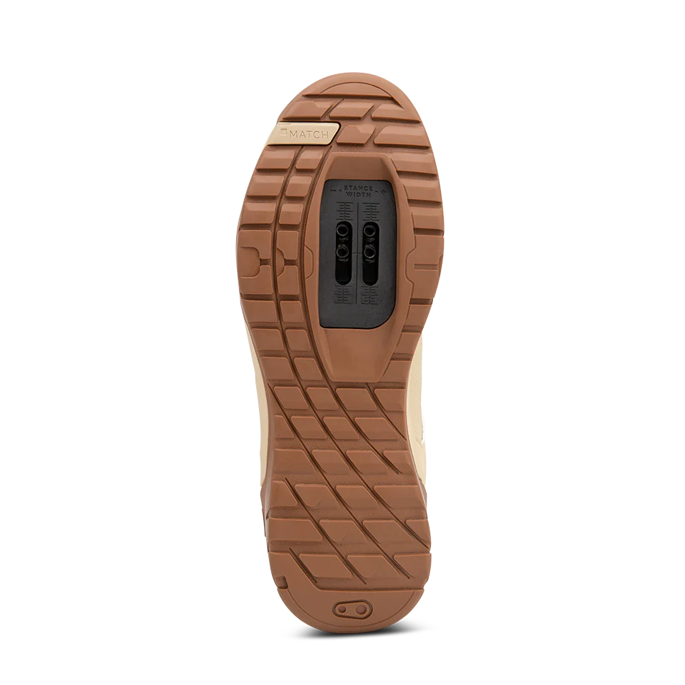 MTB shoes CRANKBROTHERS MALLET ENDURO LACE CLIP-IN Beige Sand