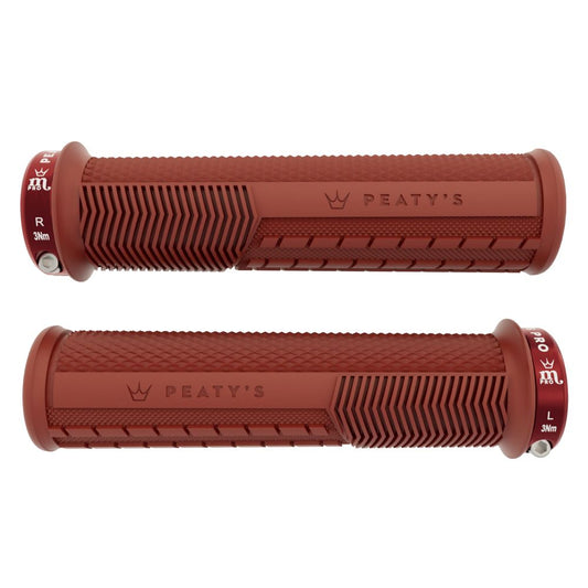 Χειρολαβές PEATY'S MONARCH PRO KNURL Supersoft Κόκκινο τούβλο