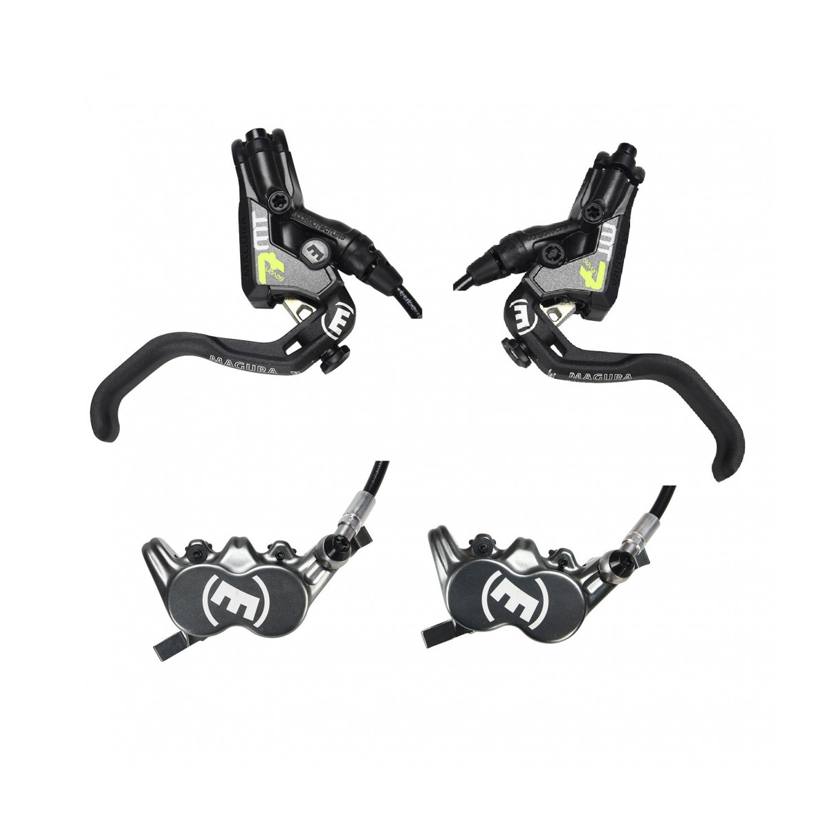 Pair of MAGURA MT7 PRO Discless Brakes