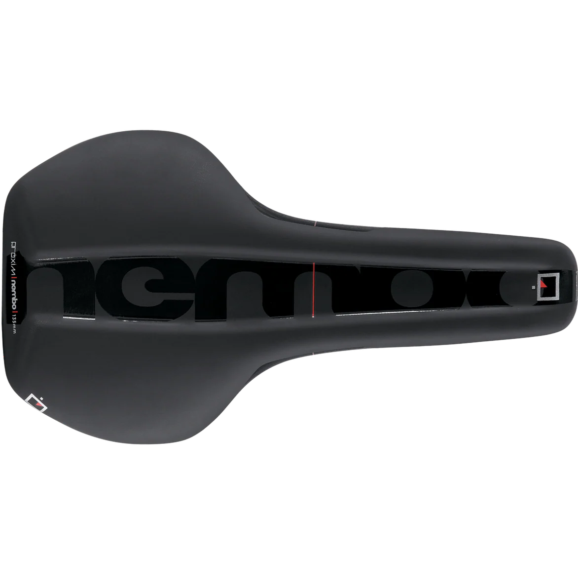 Saddle PROLOGO PROXIM NEMBO 135mm RECYCLED Steel Rails Black