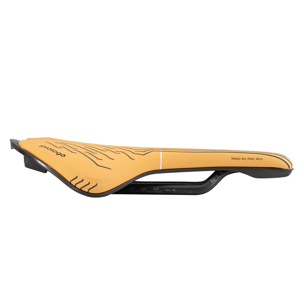 Saddle PROLOGO NAGO R4 PAS AGX 137mm Rails Nack Brown
