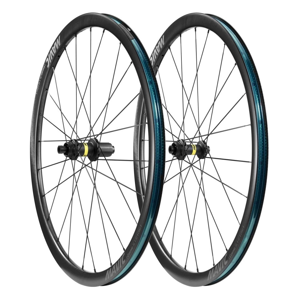 Pair of MAVIC COSMIC SL 32 DISC 21mm Tubeless Ready Wheels (Center Lock)