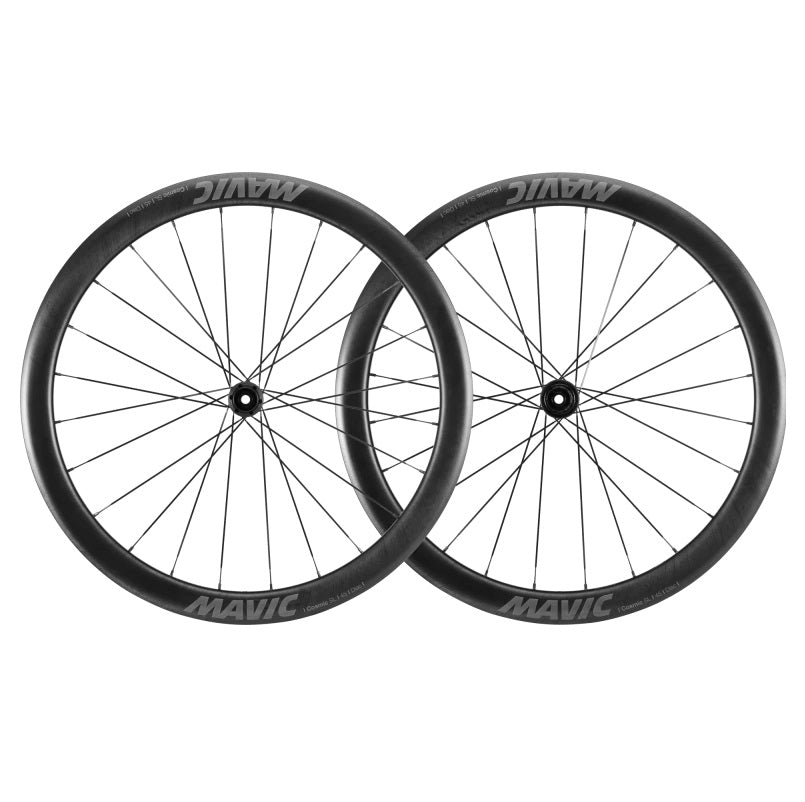 Pair of MAVIC COSMIC SL 45 DISC 23mm Tubeless Ready Wheels (Center Lock)