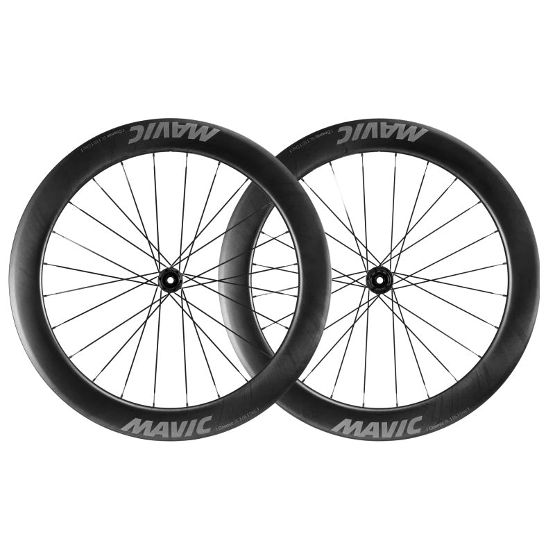 Pair of MAVIC COSMIC SL 65 DISC 19mm Tubeless Ready Wheels (Center Lock)