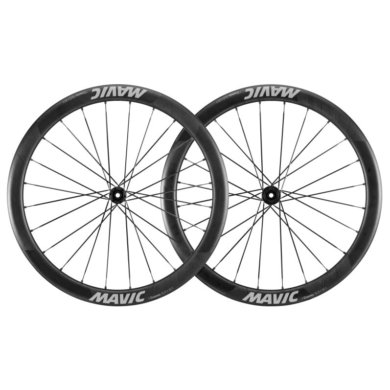 Pair of MAVIC COSMIC SLR 45 DISC 23mm Tubeless Ready Wheels (Center Lock)
