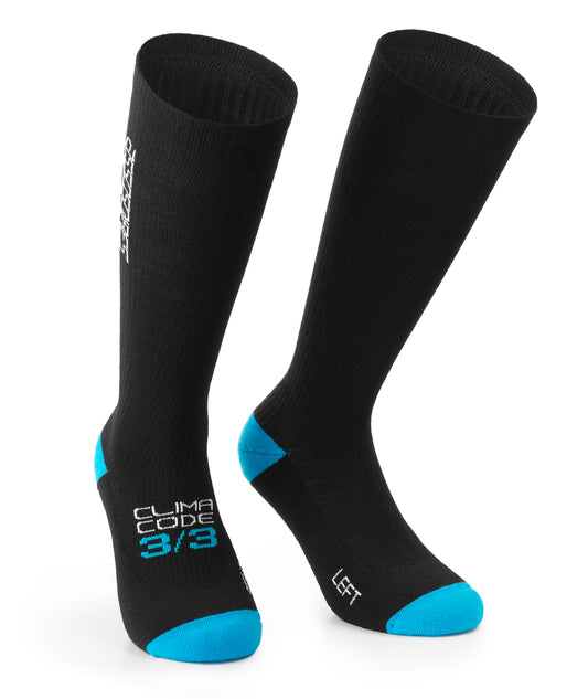 ASSOS ULTRAZ WINTER FUGU Κάλτσες μαύρες