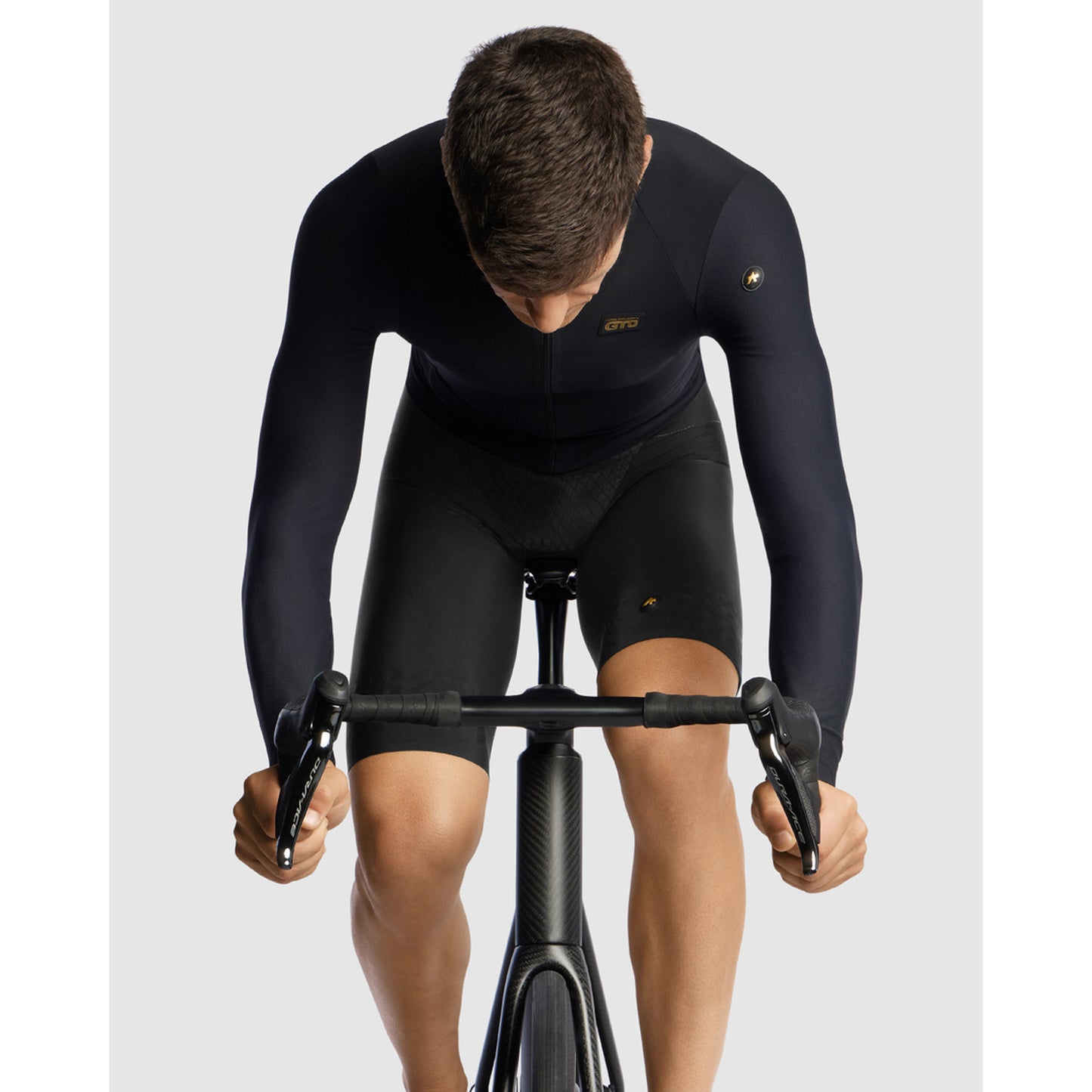 ASSOS MILLE GTO Μακρυμάνικο C2 Μαύρη σειρά Jersey