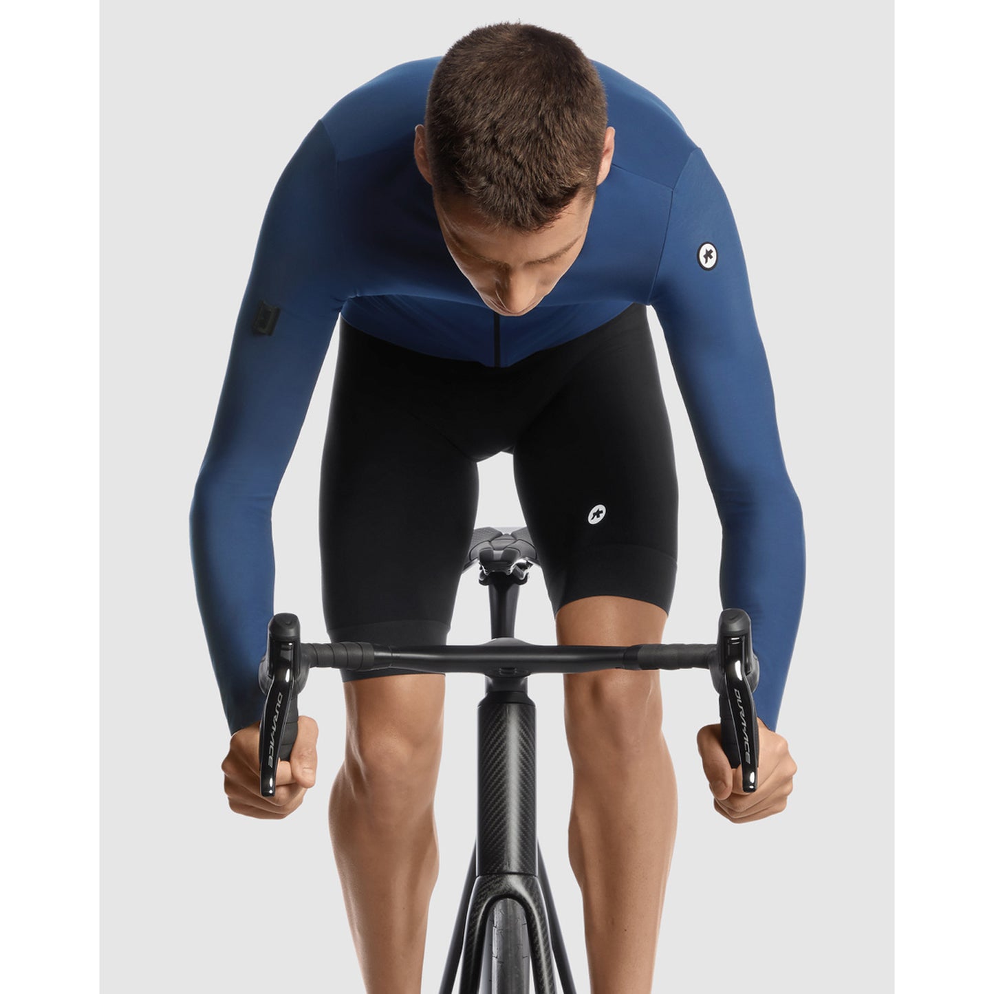 ASSOS MILLE GT Μακρυμάνικο C2 Stone Blue Jersey