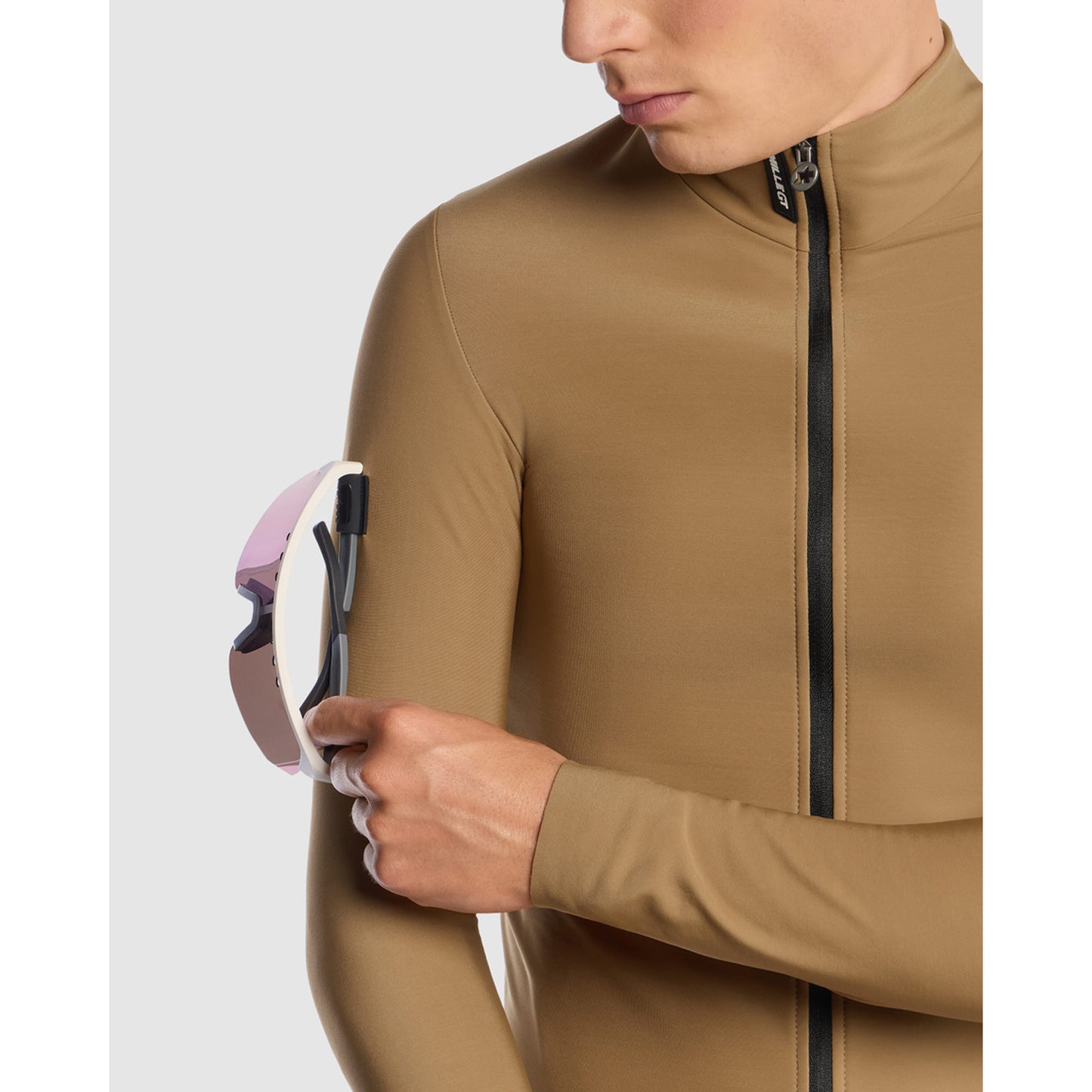 ASSOS MILLE GT Long Sleeve C2 Bronze Ash Jersey μακρύ μανίκι