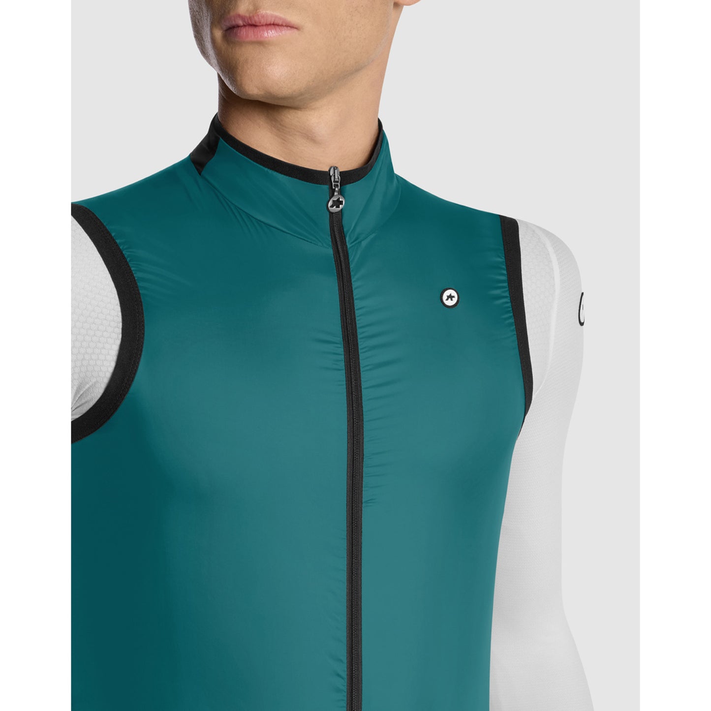 ASSOS MILLE GT Wind C2 Foundation Πράσινο αμάνικο μπουφάν χωρίς μανίκια