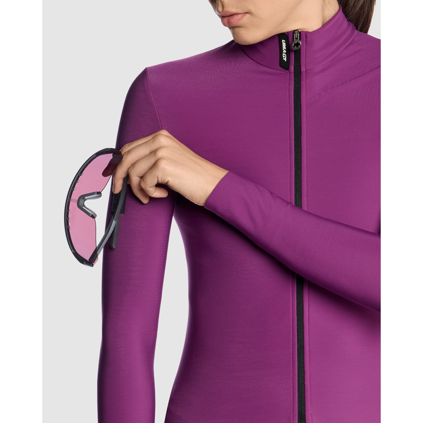 ASSOS UMA GT C2 Γυναικείο μακρυμάνικο Jersey Alchemy Purple