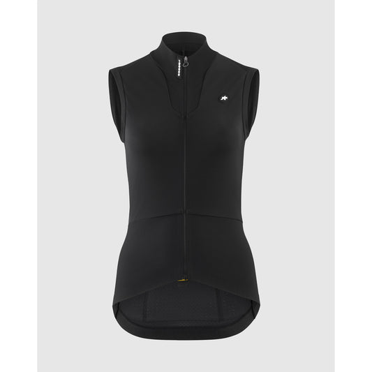 ASSOS DYORA R S11 Γυναικείο αμάνικο μπουφάν μαύρης σειράς