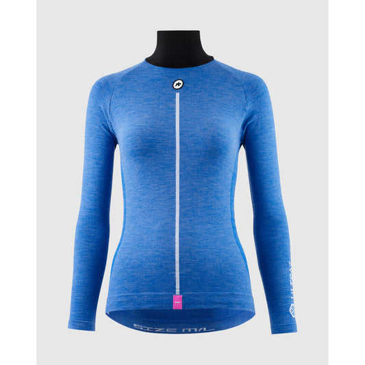 ASSOS WOM UZ P1 Women's Long Sleeve Underwear Calypso Blu