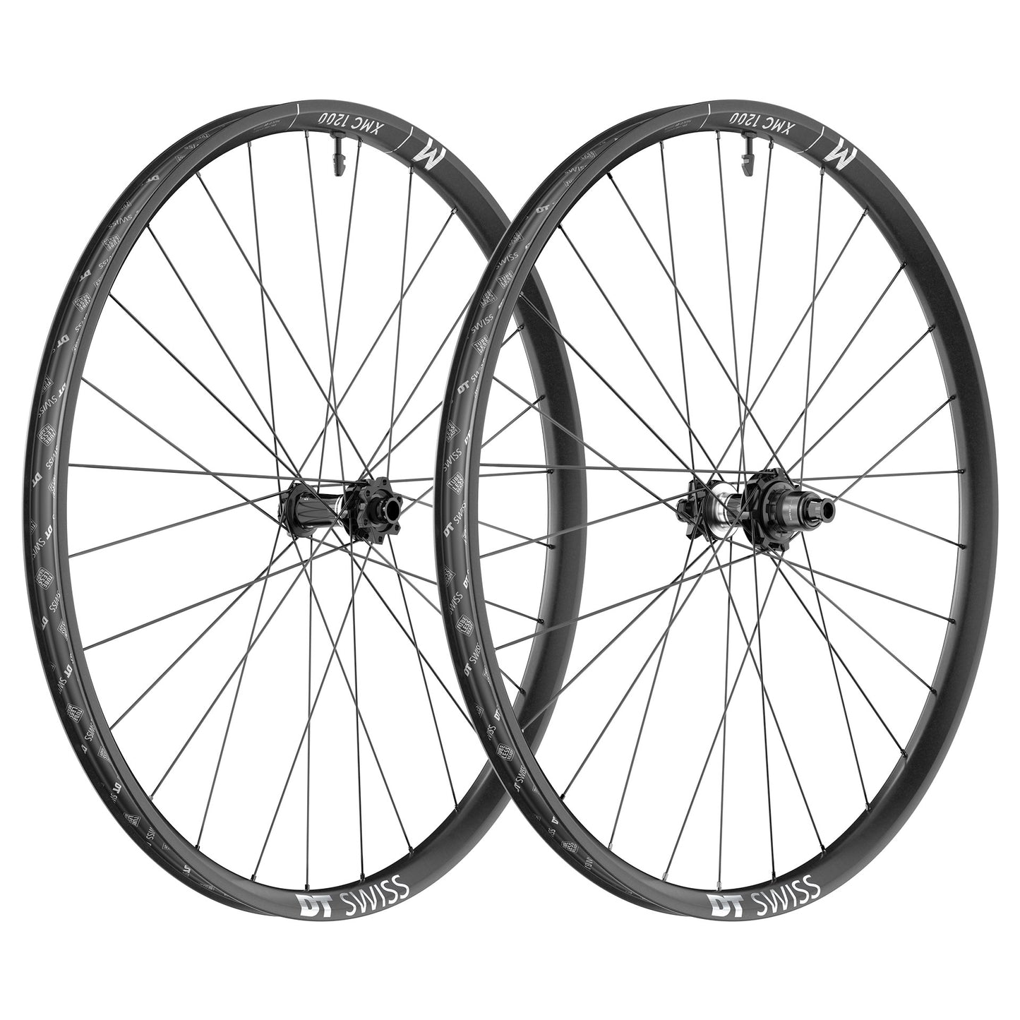 Ζεύγος τροχών DT SWISS XMC 1200 SPLINE 30 mm 29" με μηχανισμό Ratchet DED 90 15x110/12x148 mm Boost