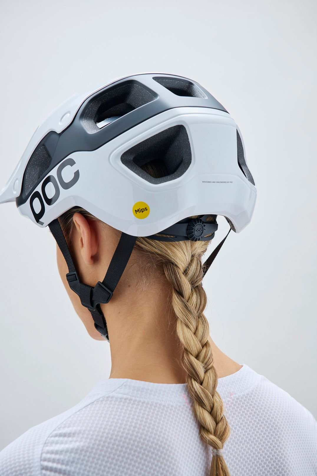 POC CULARIS PURE MTB Helmet White/Black Matt