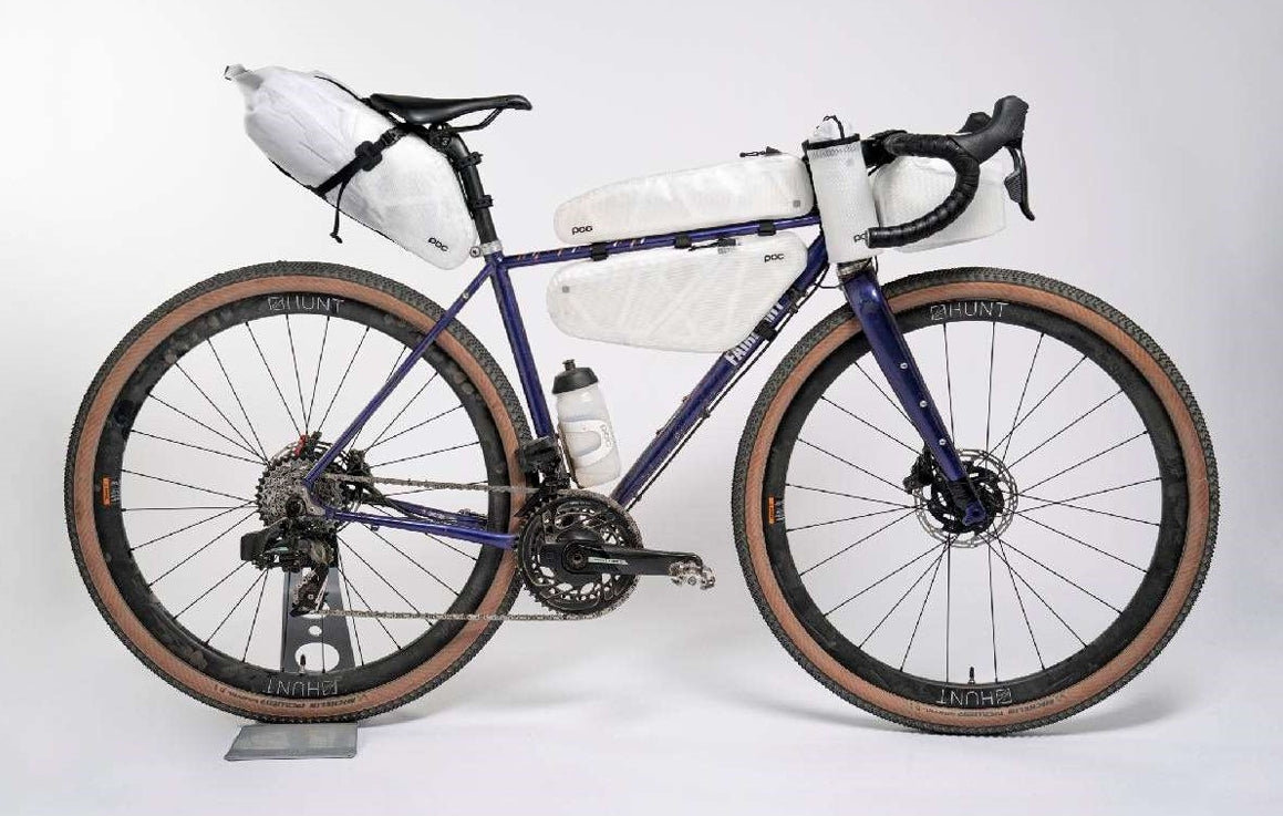 POC ULTRA BAR 4L ημιδιαφανής λευκή τσάντα πλαισίου