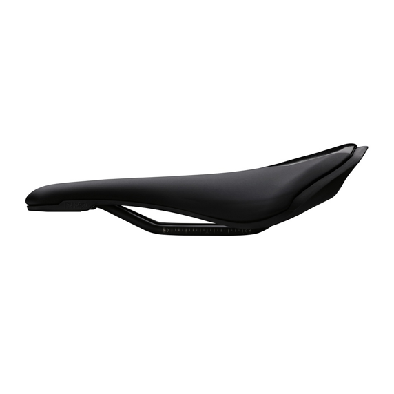 STEALTH PERFORMANCE CURVED 142mm PRO Saddle Steel Rails Black