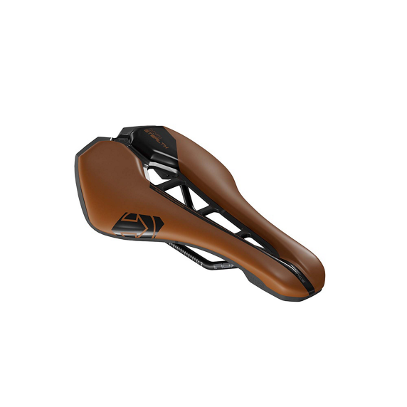 STEALTH PERFORMANCE PRO Saddle 152mm Stainless Steel Rails Brown